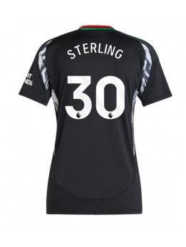 Billige Arsenal Raheem Sterling #30 Bortedrakt Dame 2024-25 Kortermet